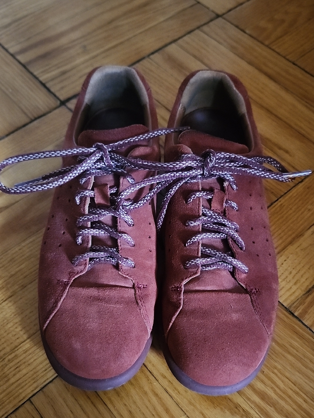 Camper Pelotas Rust Suede Sneakers 36